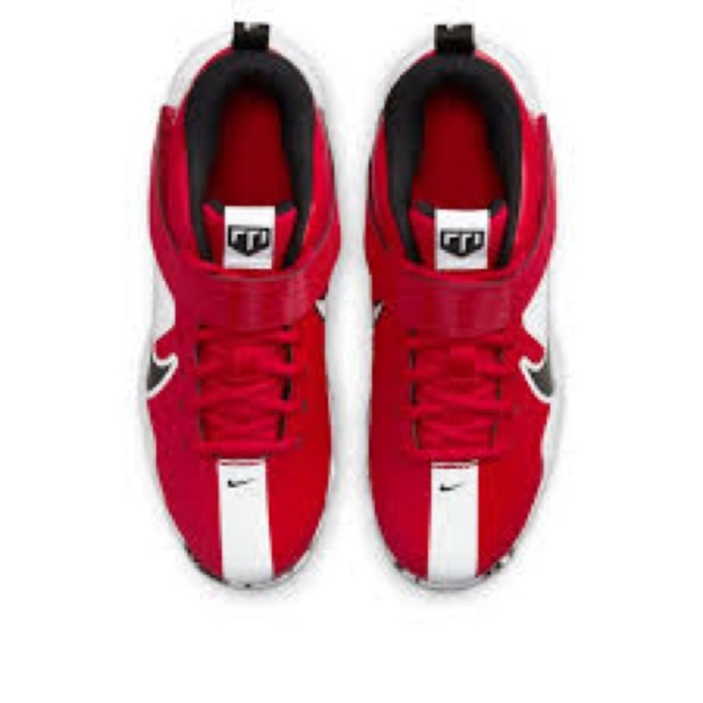 Nike Red, White and Black Troce Turf Cleats - Picture 2 of 6